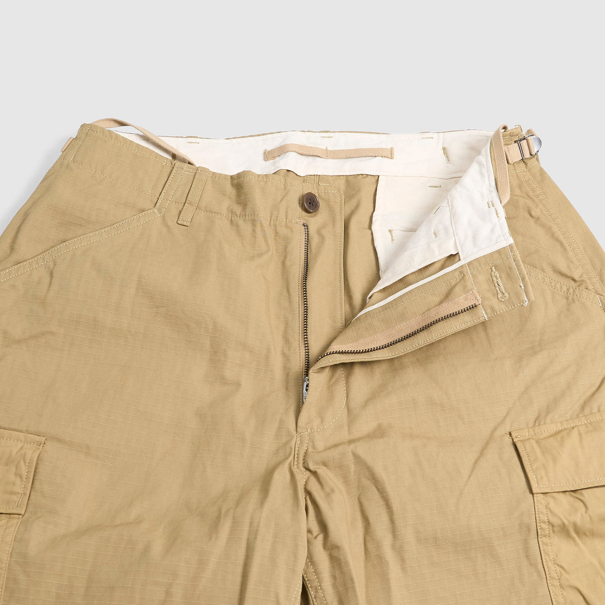 Nanamica Cotton Rip Stop Cargo Shorts
