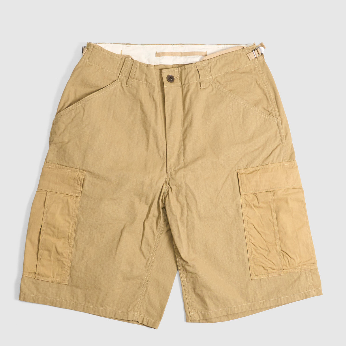 Nanamica Cotton Rip Stop Cargo Shorts