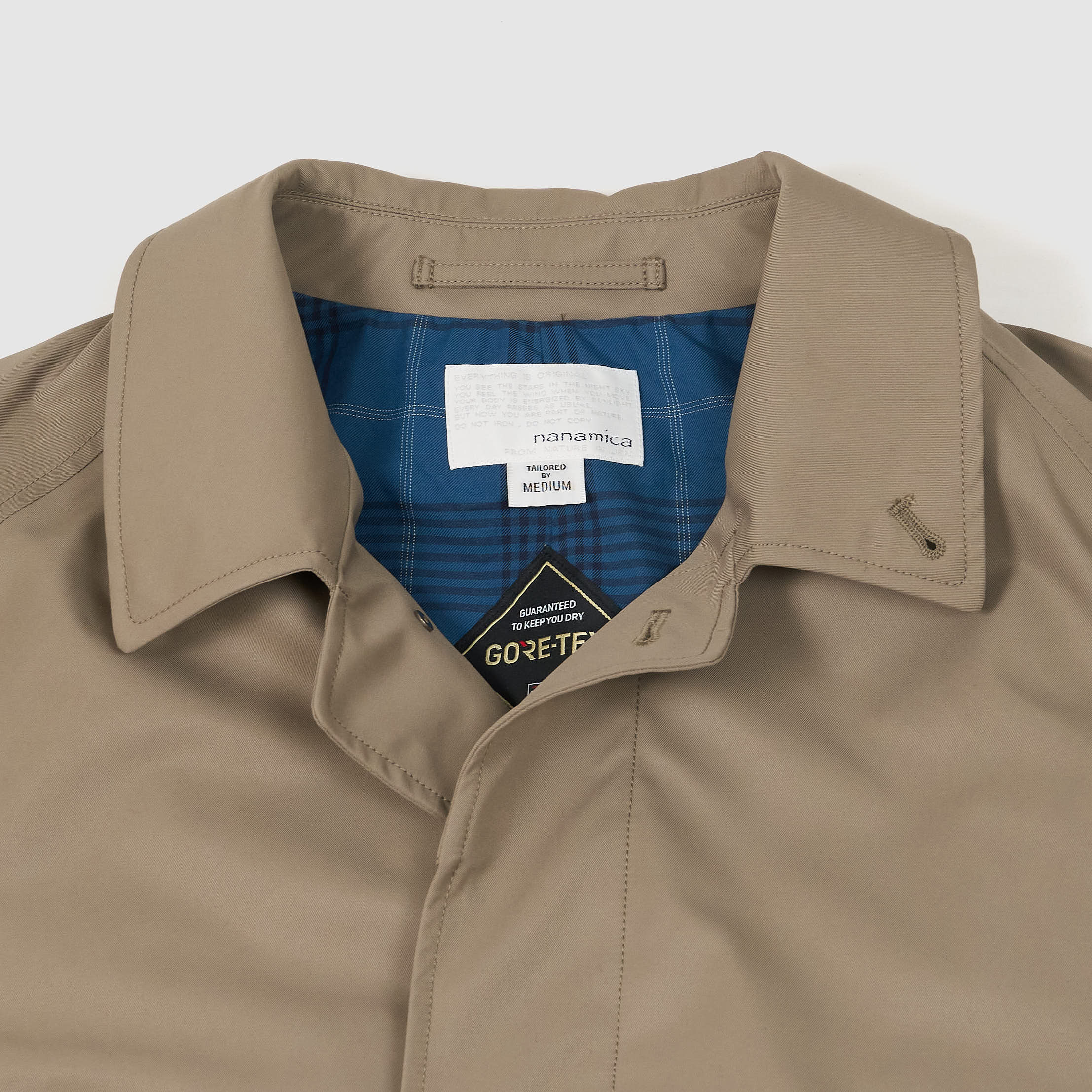 Nanamica Gore-Tex Short Soutien Collar Coat - DeeCee style