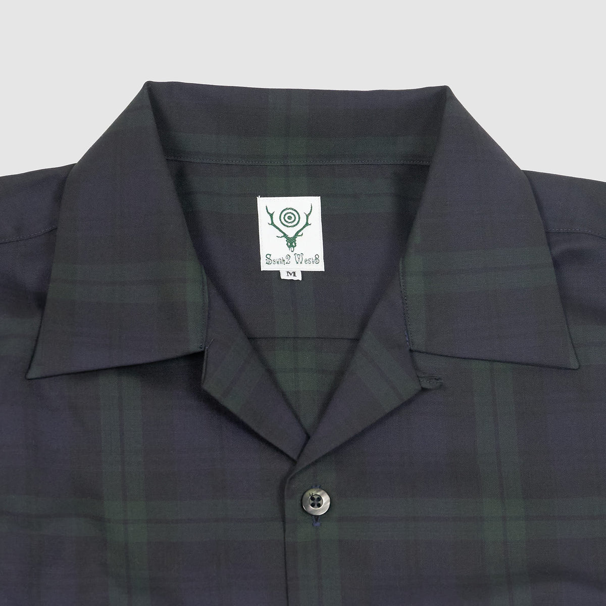 South2 West8 Long Sleeve Plaid Over Shirt