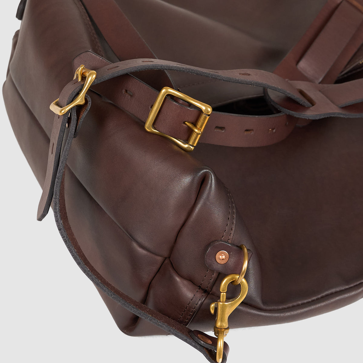 Vasco Leather Rolltop Backpack