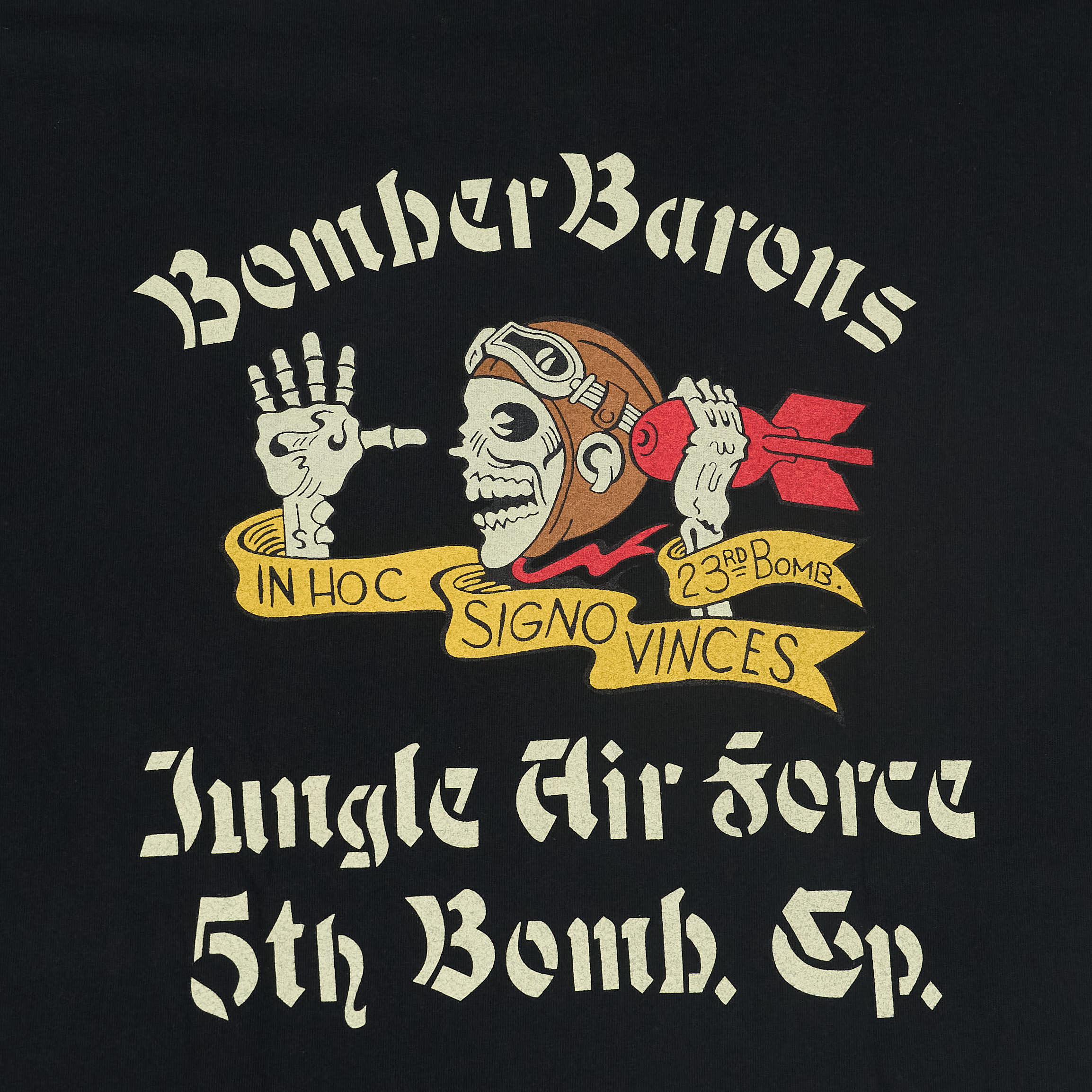 Buzz Rickson's Bomber Barons Crew Neck T-Shirt - DeeCee style
