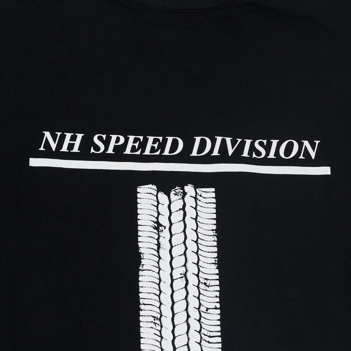 Neighborhood Short Sleeve Racing Printed Crew Neck Short Sleeve T-Shirt