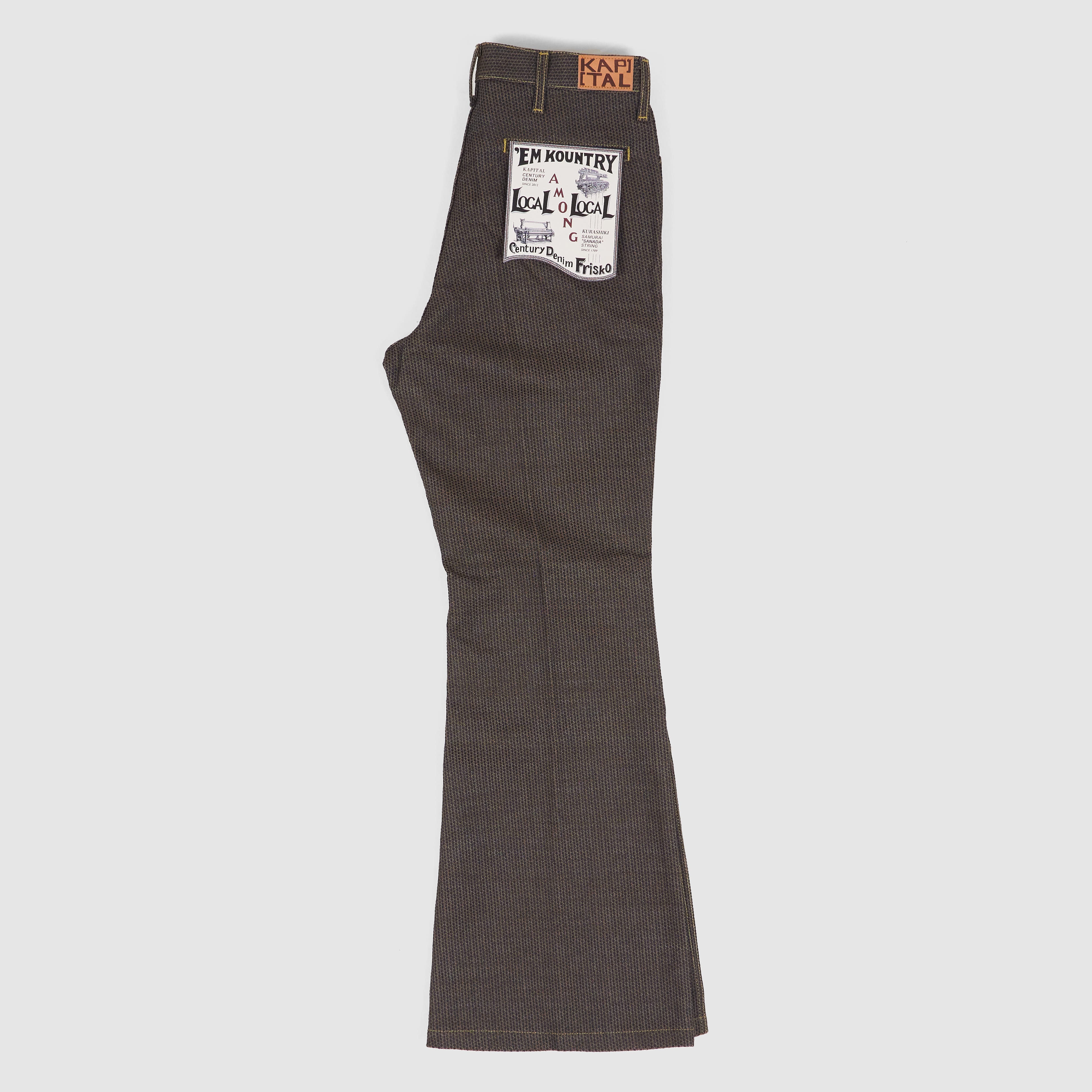 Kapital 5-Pocket Century Denim No. 5S Frisko Western Flair Jeans