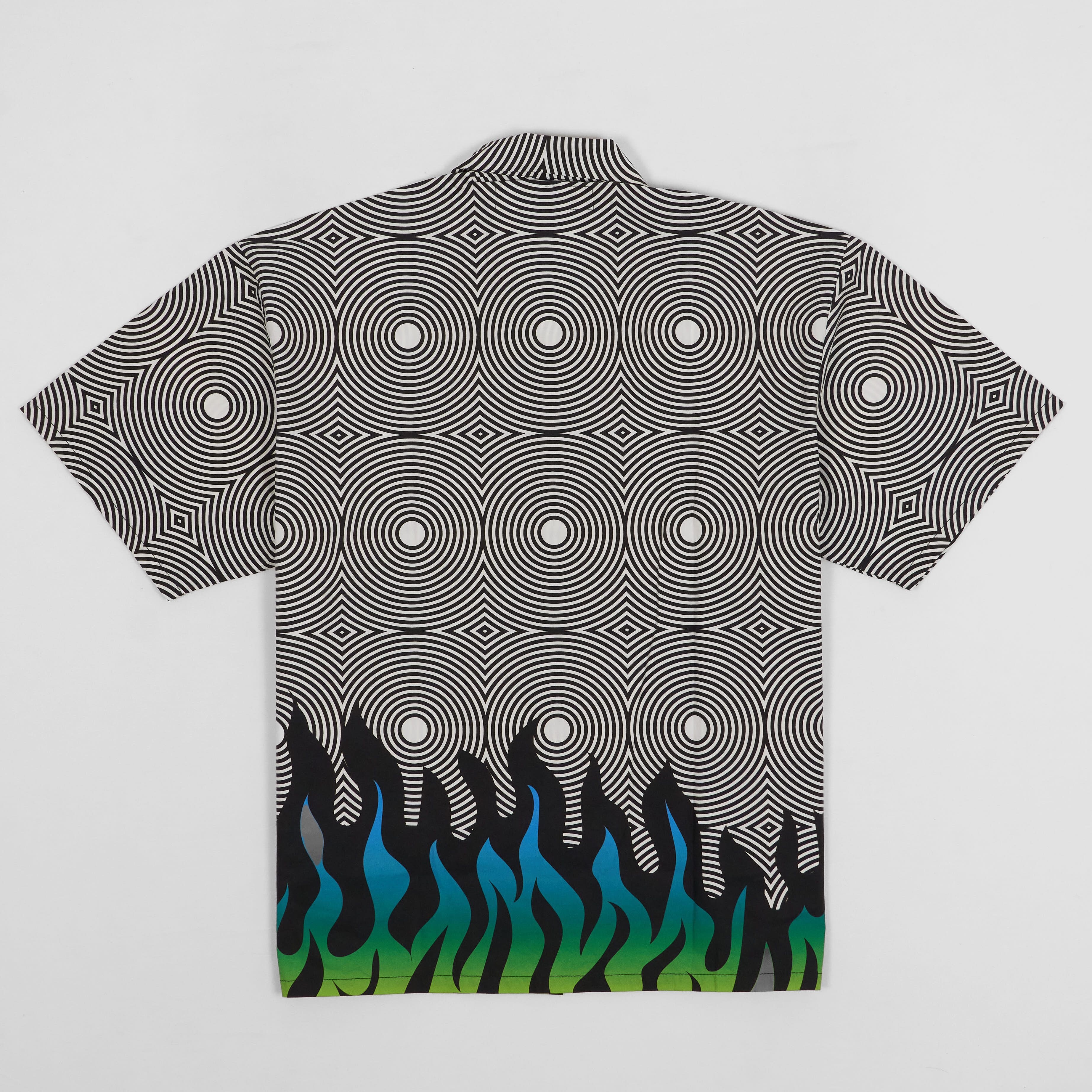 Neighborhood x DSC Short Sleeve Flamepatern Shirt - DeeCee style