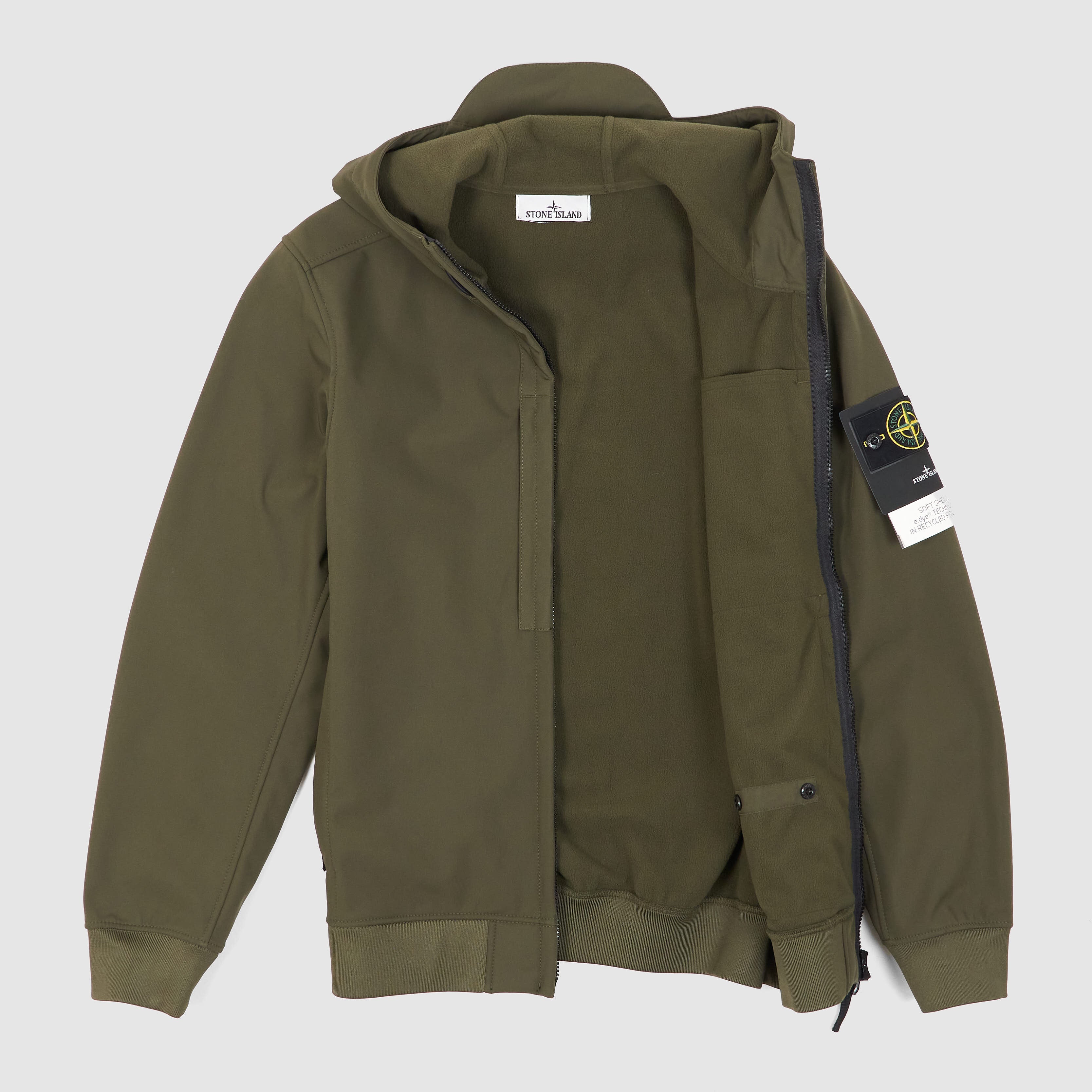 Light Soft Stone Island Soft Shell Olive Green Stone Island 40727