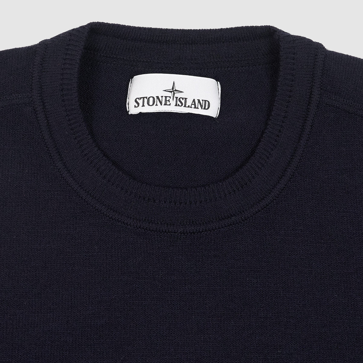 Stone Island Crew Neck Knitted Classic Pullover