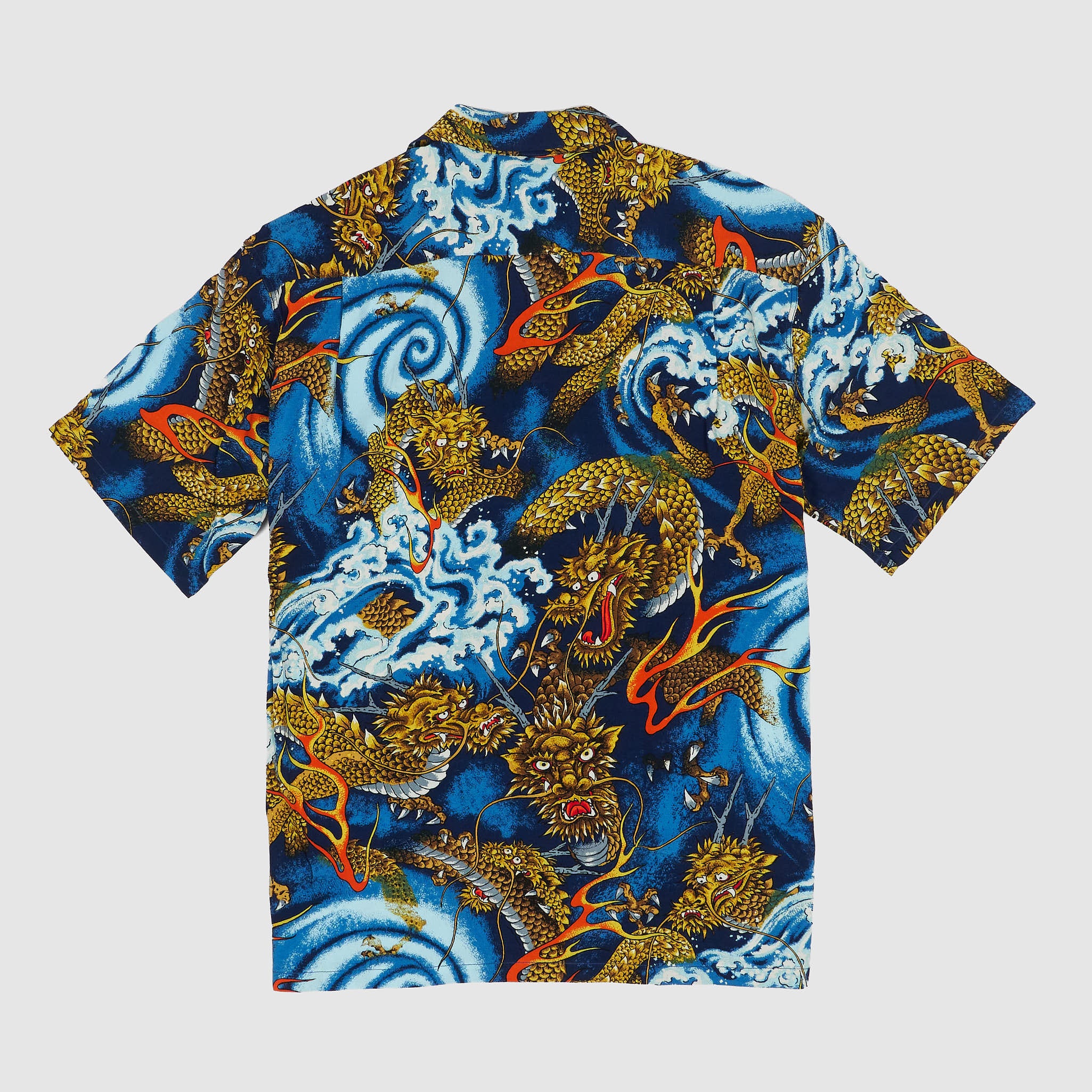 Sun Surf Limited Edition Keoni of HawaiiDragon Short Sleeve Shirt 