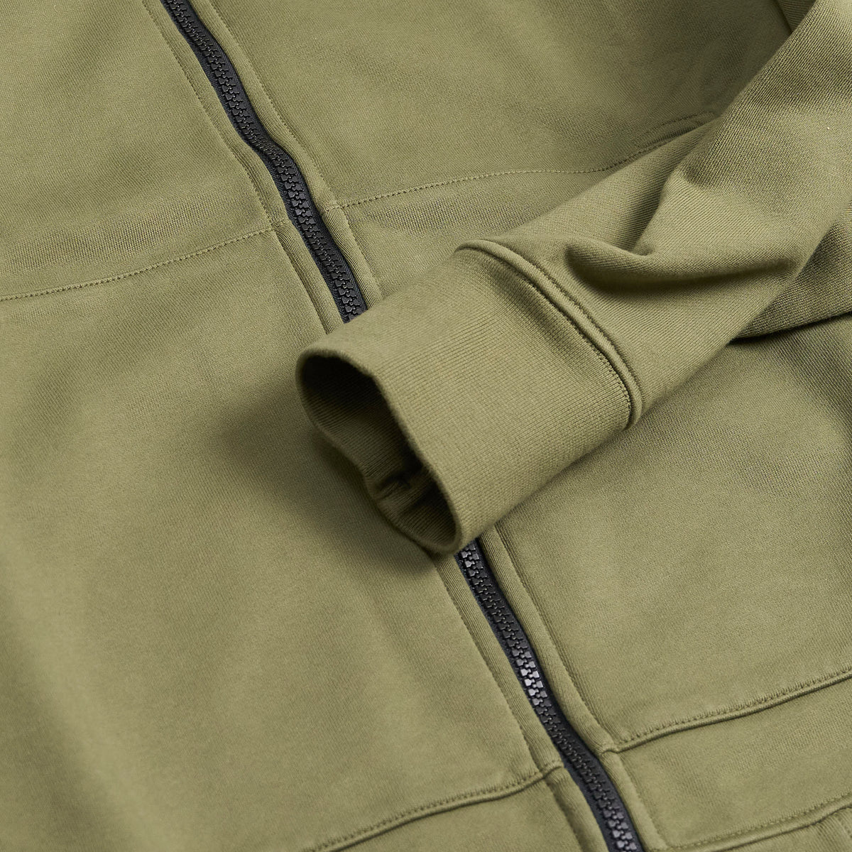 Stone Island Full Zip Hooded Sweatshirt