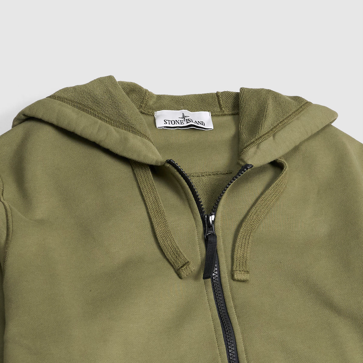 Stone Island Full Zip Hooded Sweatshirt