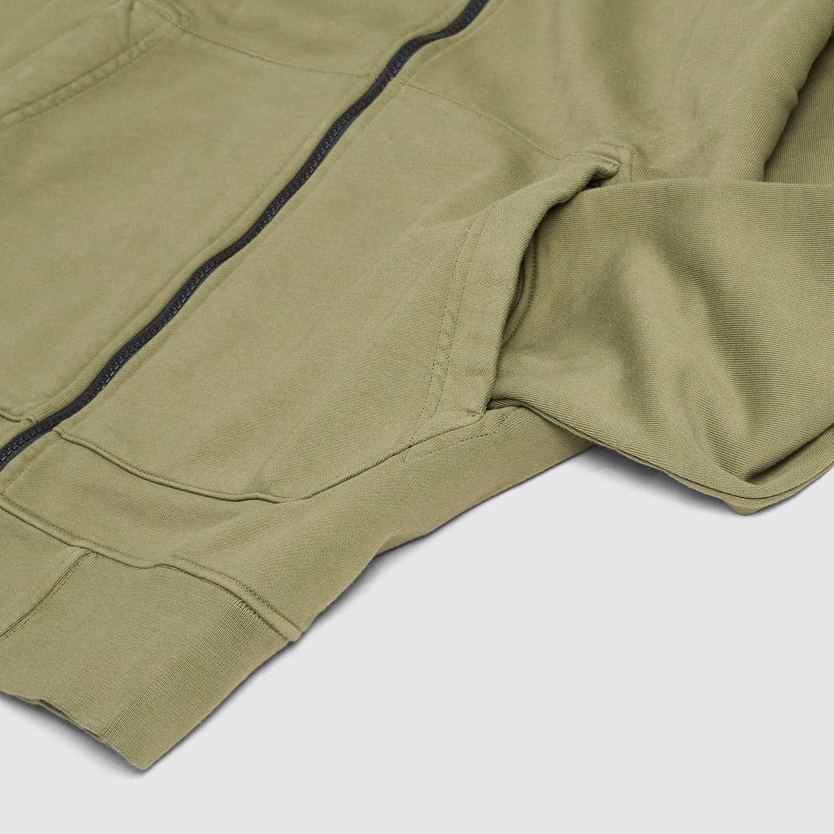 Stone Island Full Zip Hooded Sweatshirt