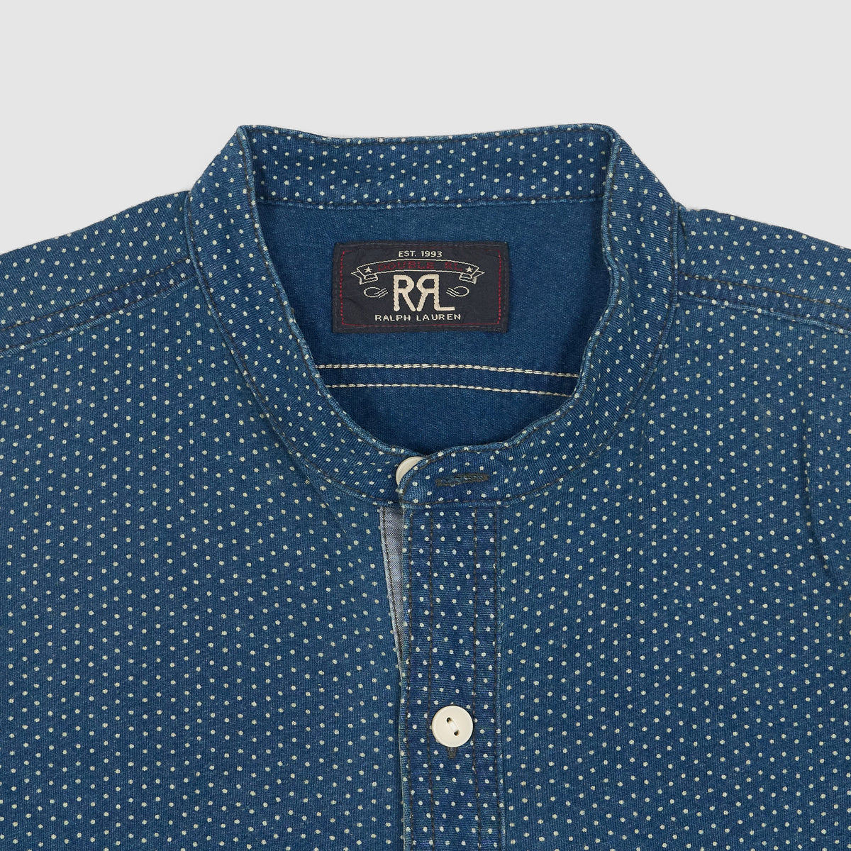 Double RL Long Sleeve Jersey Popover Workshirt
