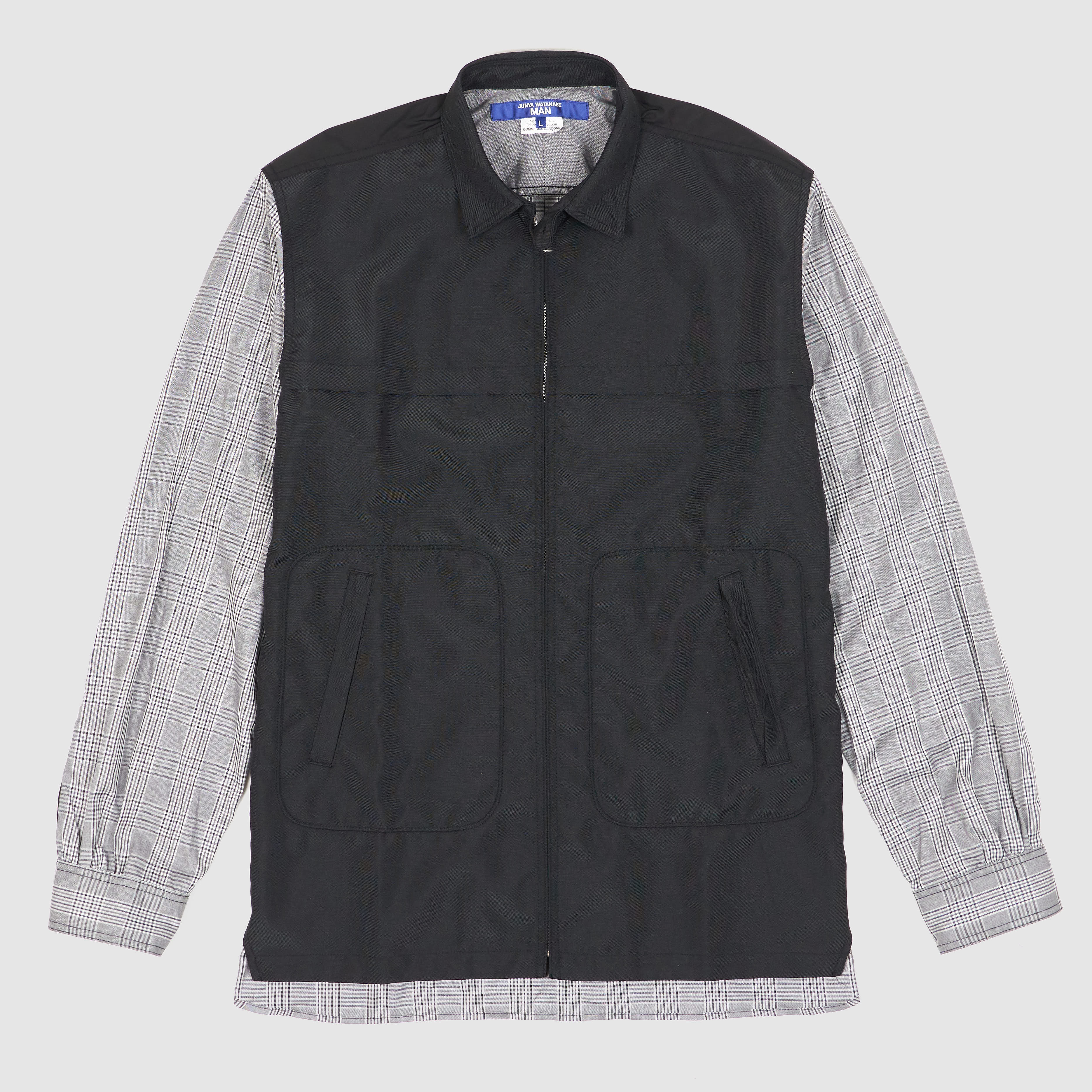 Junya Watanabe MAN Zip-up Shirt Jacket - DeeCee style