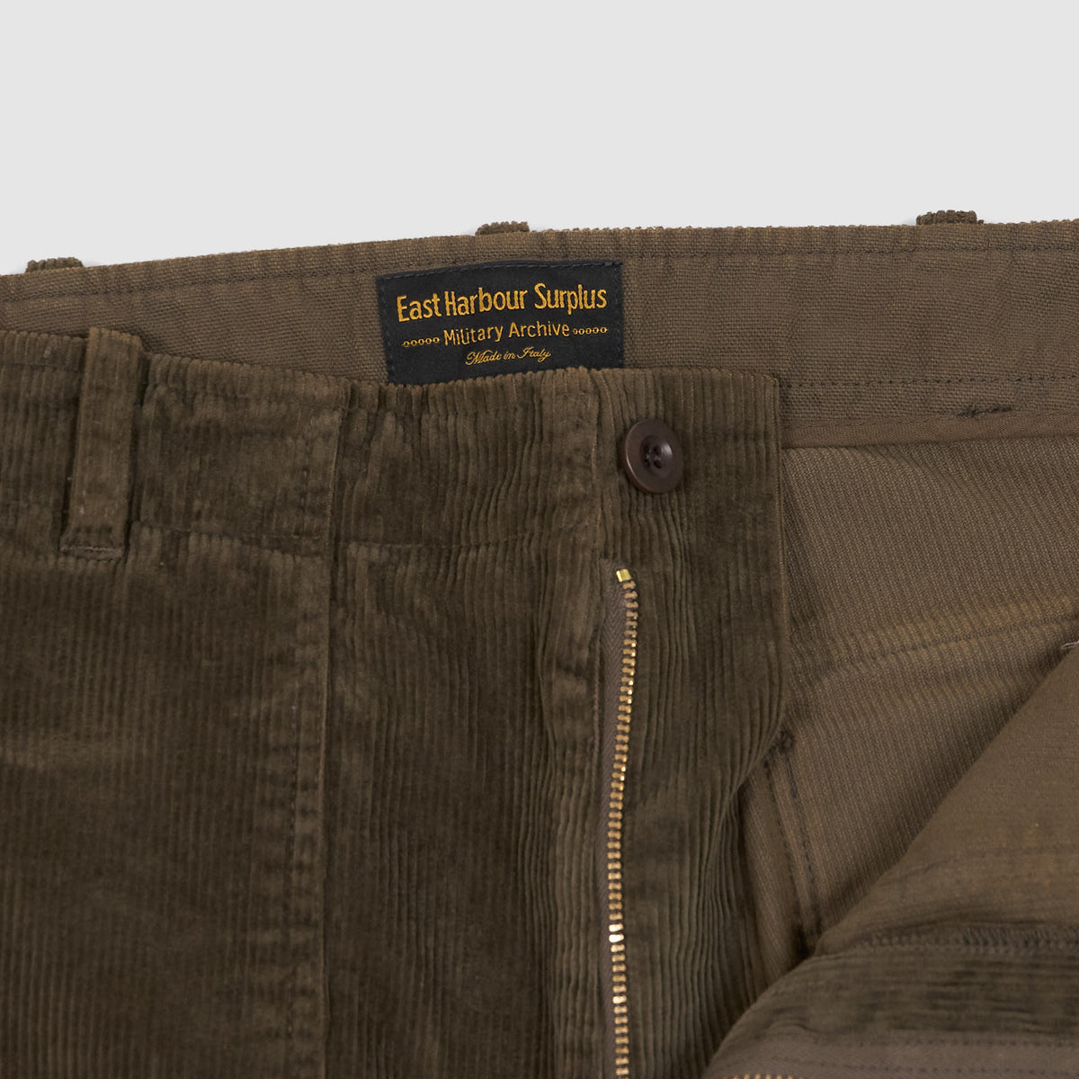 East Harbour Surplus Corduroy Fatigue Pants