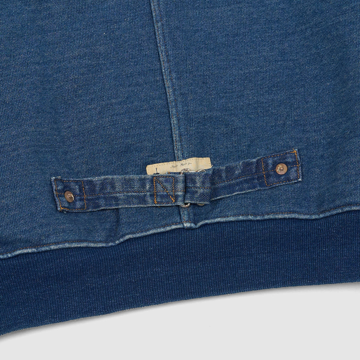 Kapital Knit Kountry Cinch Back Crew Neck Sweatshirt