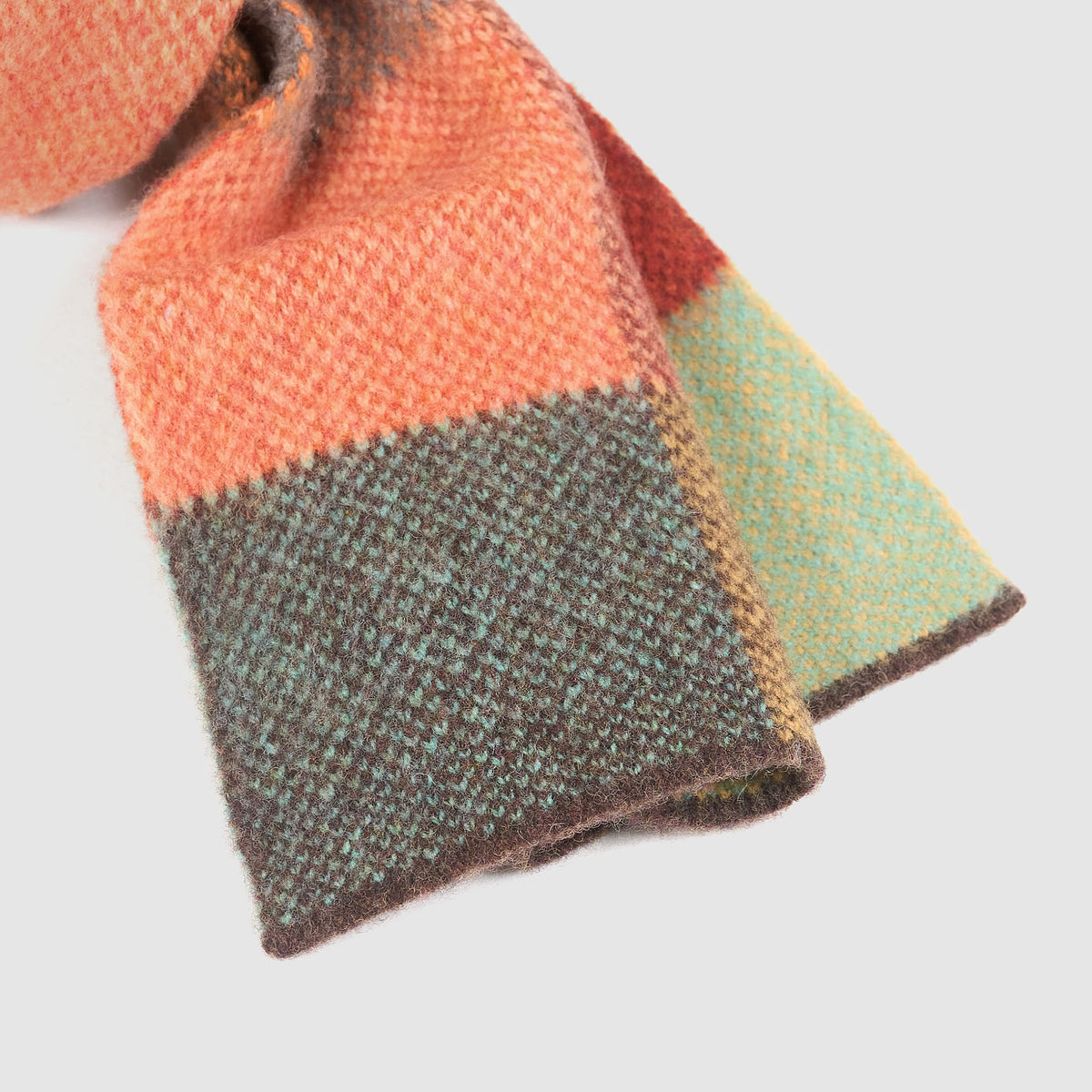 DeeCee style Multicolor Plaid Wool Scarf