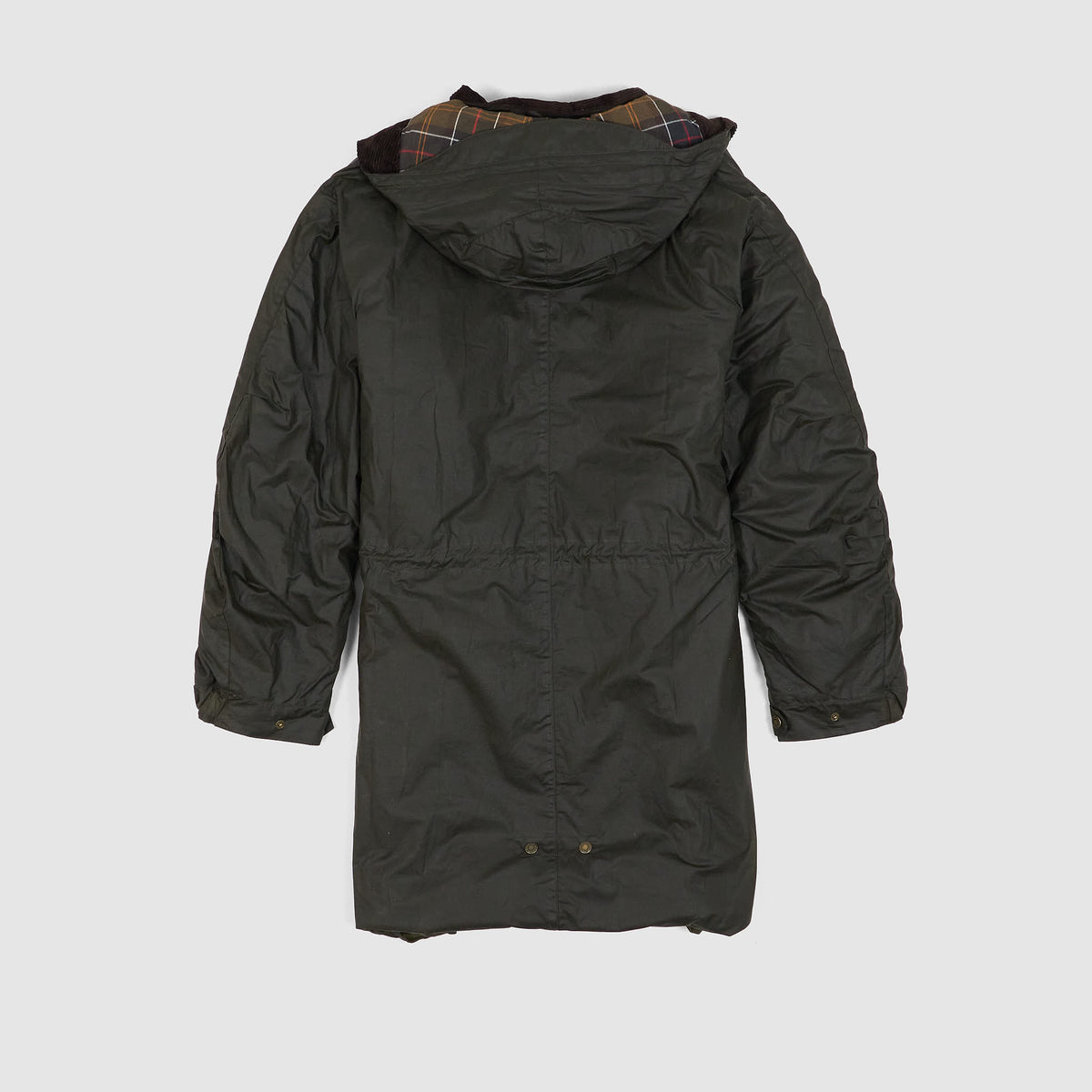 Barbour Waxed Oversized Military Parka DeeCee style