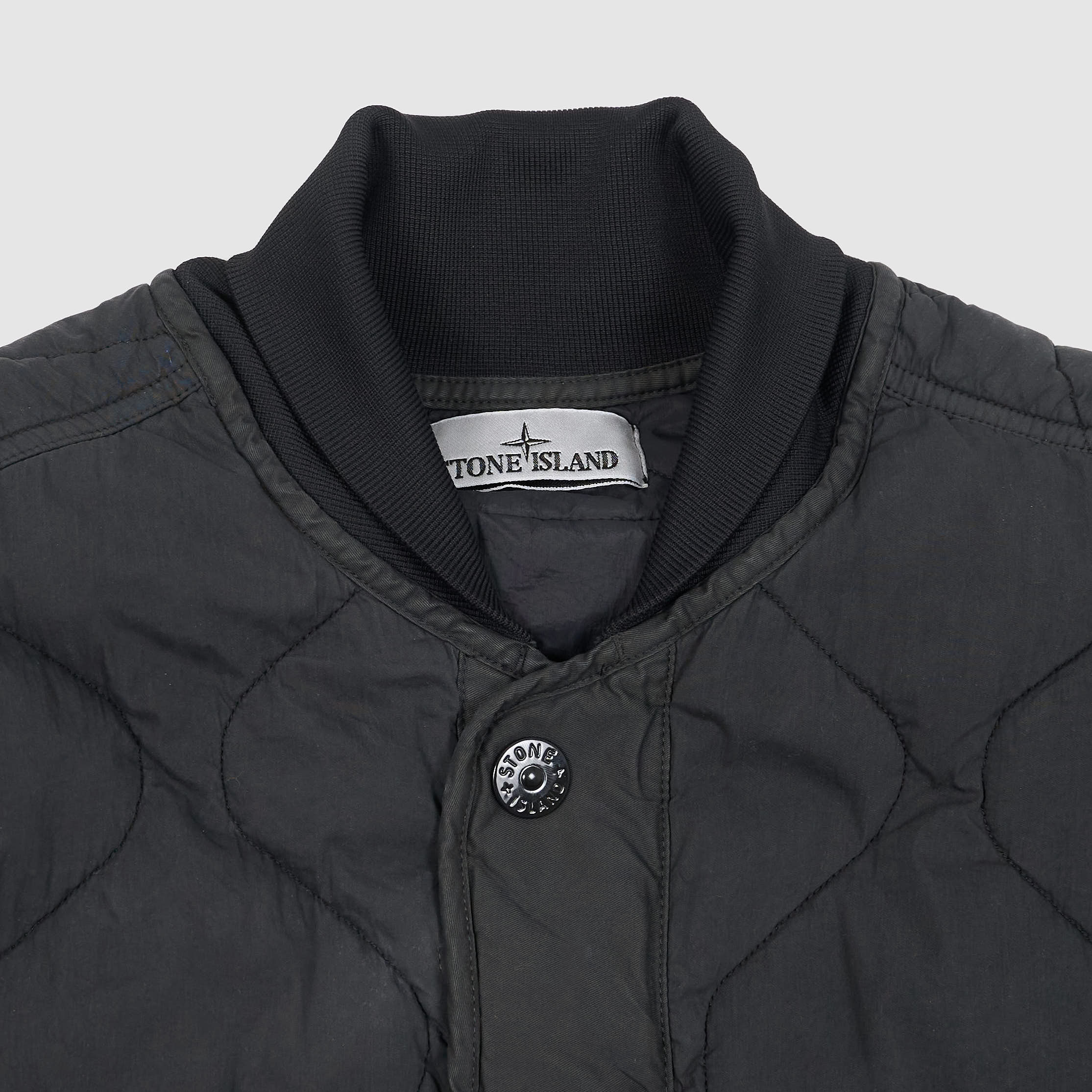 Stone island outlet quilted bomber