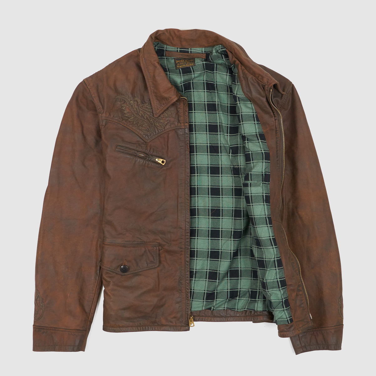 Double RL Wheathly Lined Field Jacket