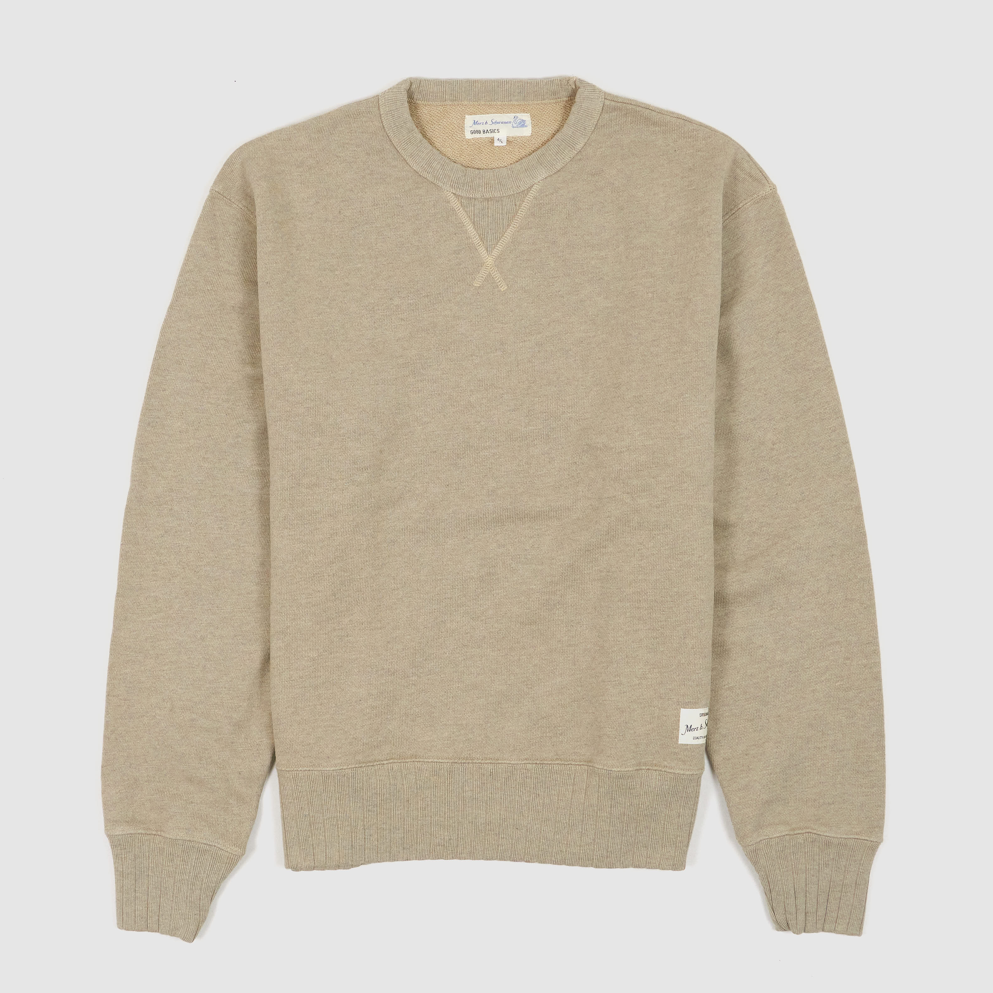 Merz b. Schwanen Relaxed Fit Crew Neck Sweat Shirt - DeeCee