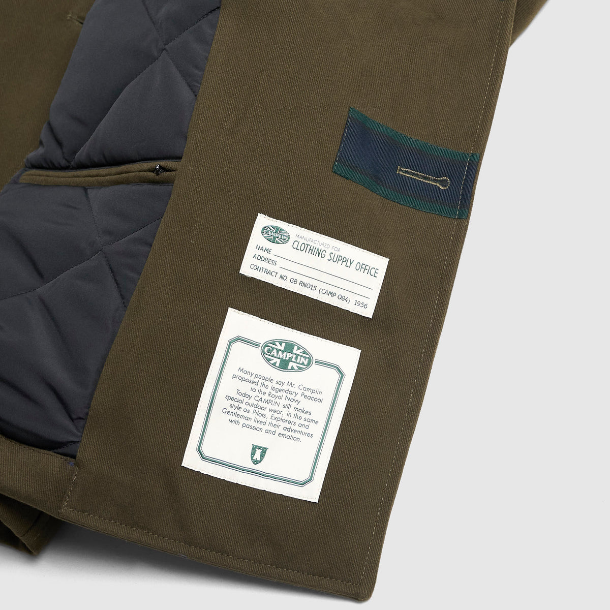 Camplin Moleskin Overcoat