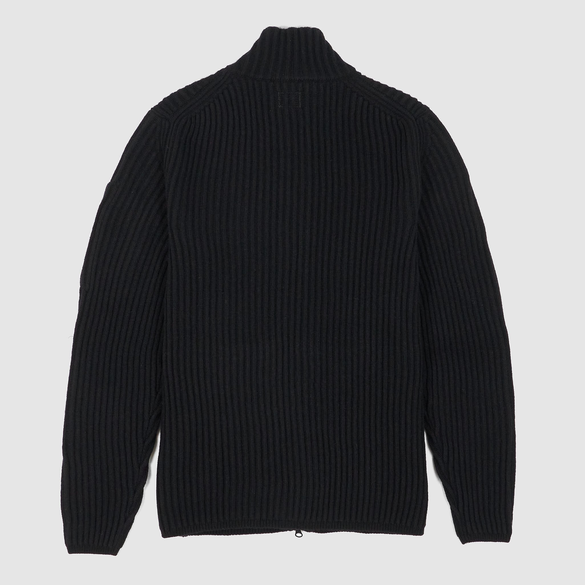 C.P. Company Rib Knitted Wool Cardigan - DeeCee style