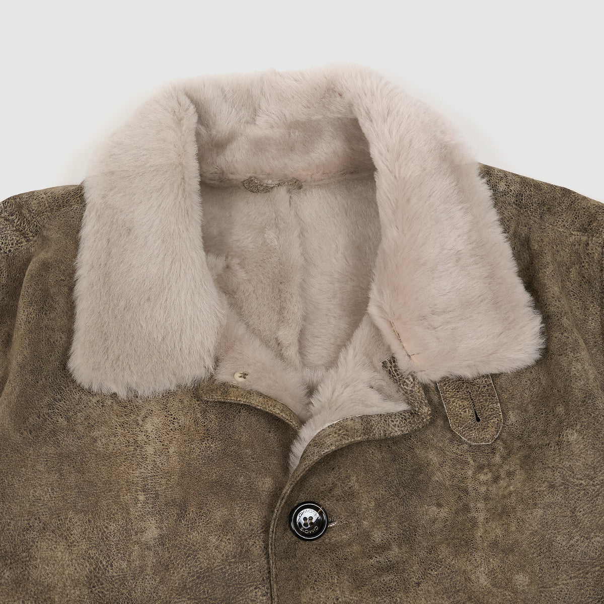 Gimos Soft Shearling Leather Coat
