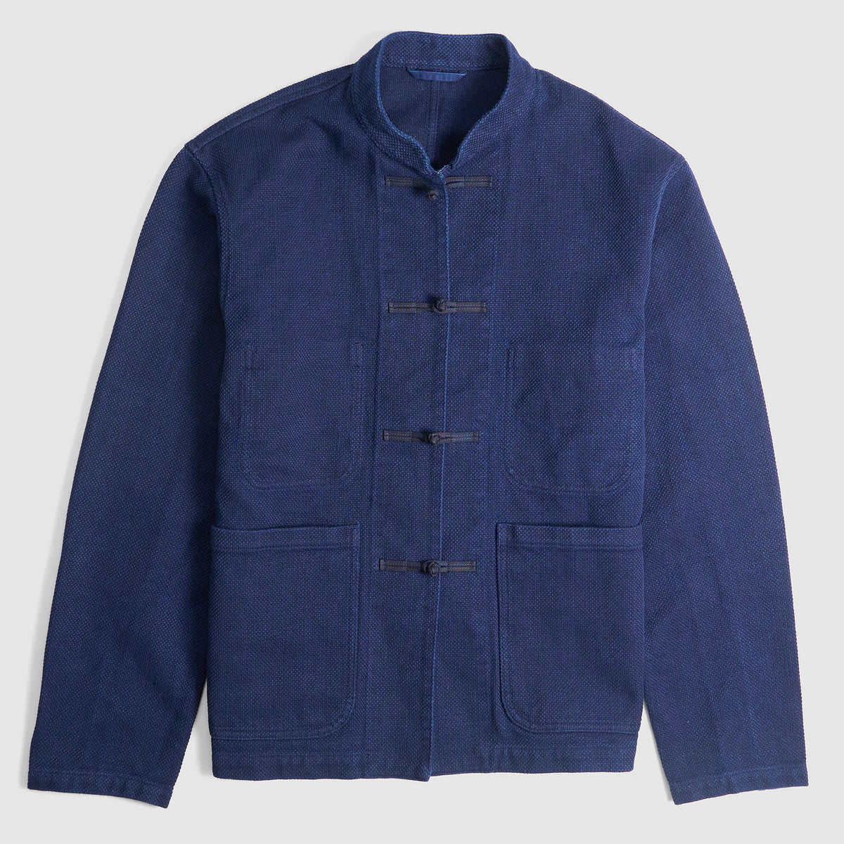 Blue Blue Japan Shashiko Work Overshirt Jacket