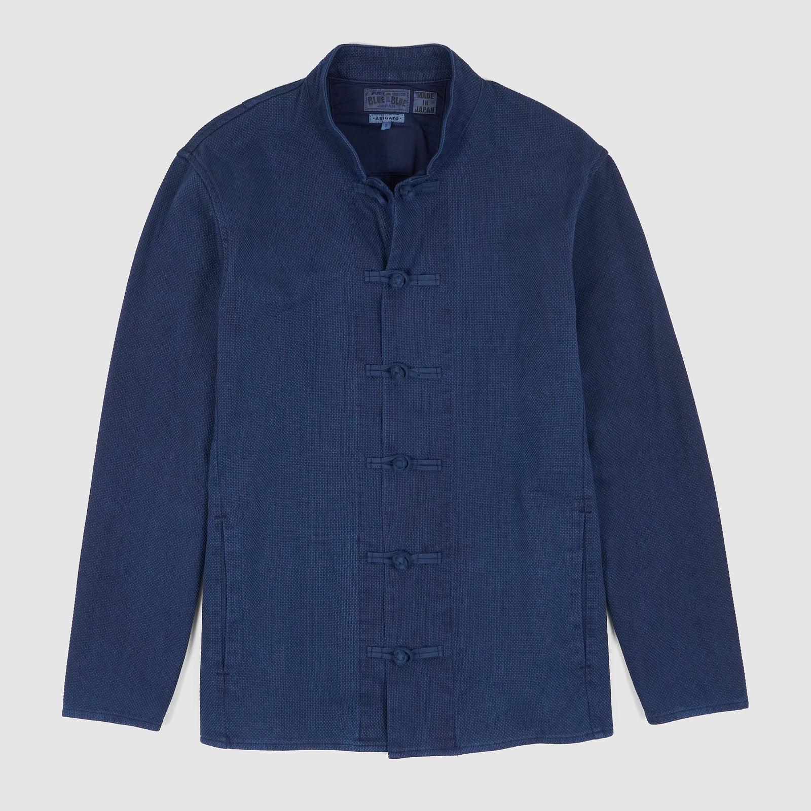 BLUE BLUE JAPAN Indigo-Dyed Cotton-Jersey Hoodie for Men