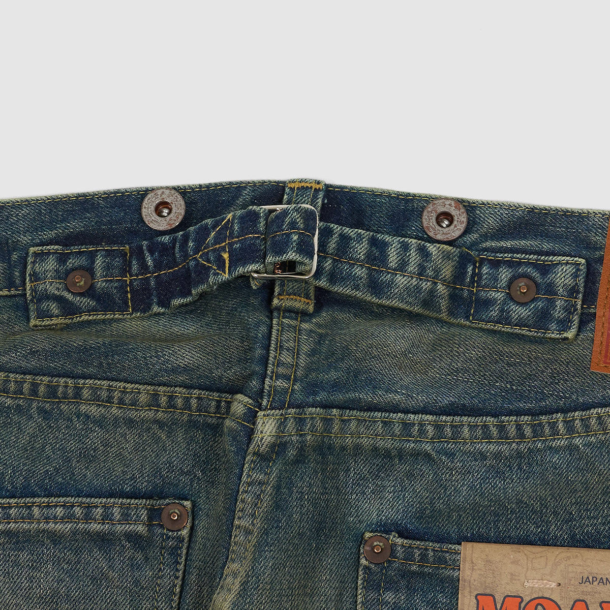 Moandmo® 5 Pocket 1920&#39;s Inspired Straight Leg Denim
