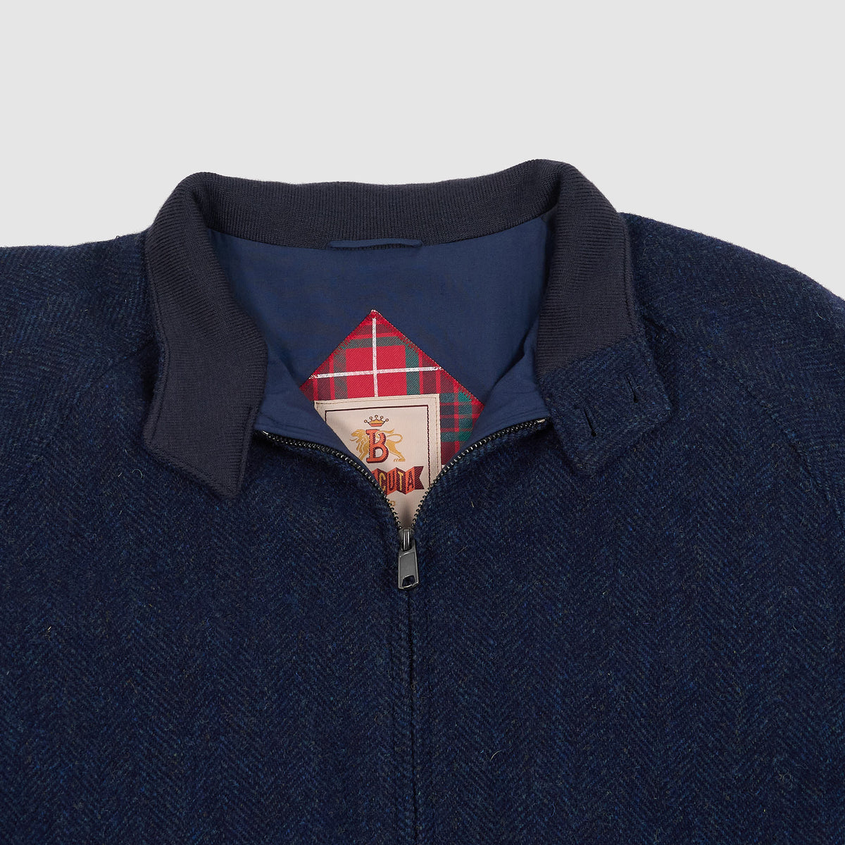 Baracuta G9 Wool Herringbone Jacket