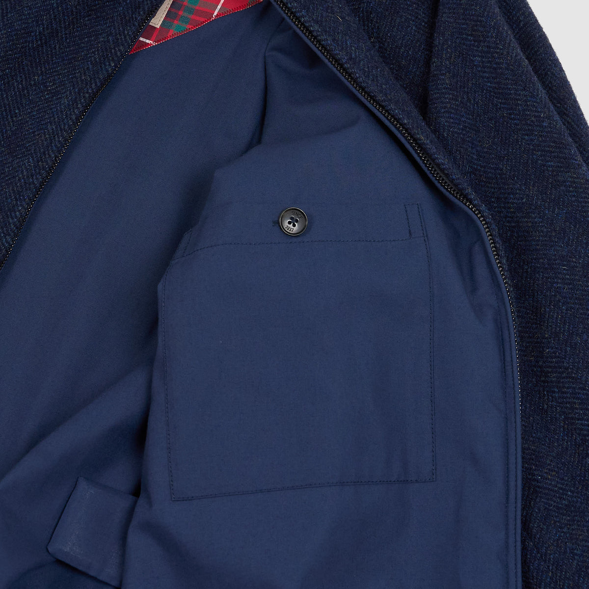 Baracuta G9 Wool Herringbone Jacket