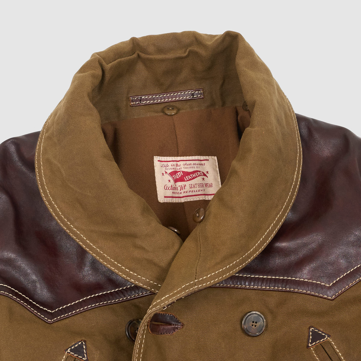 Thedi Leathers Canadiene Shawl Collar Jacket