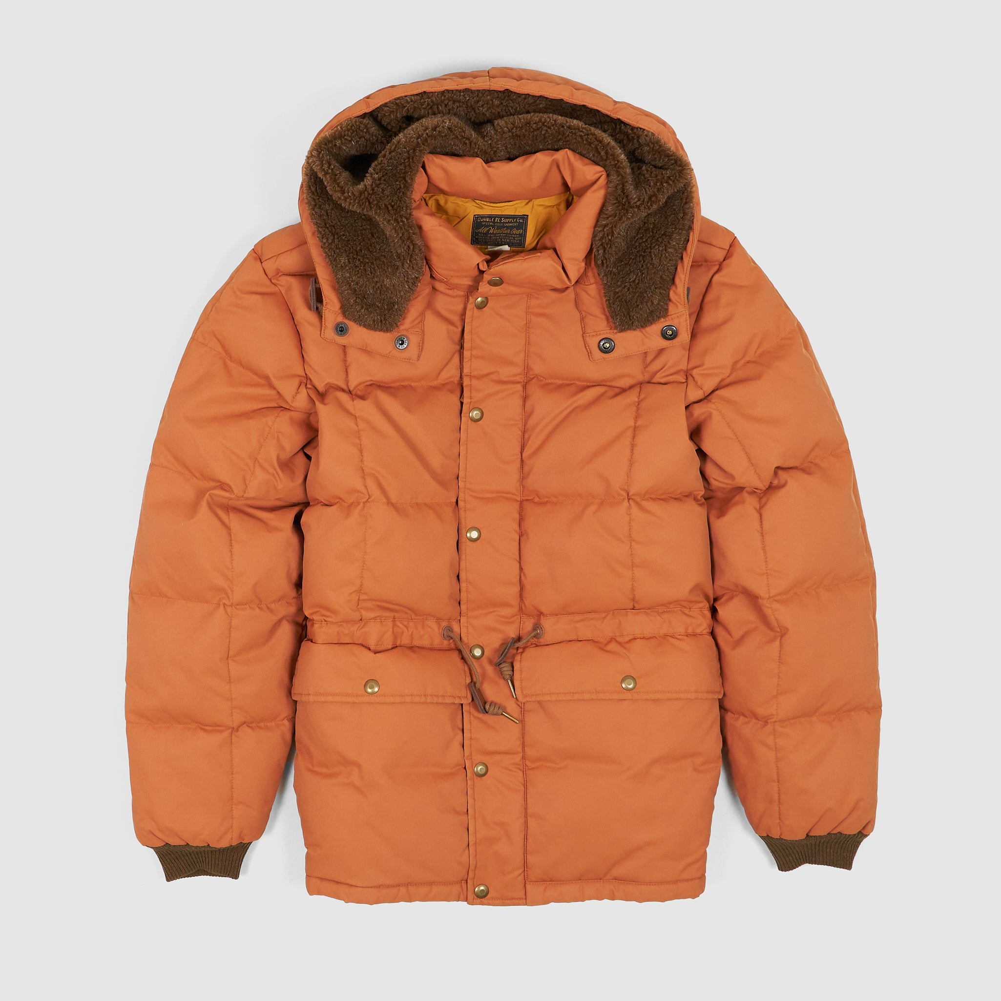 Double RL Quilted Hooded Parka Jacket - DeeCee style