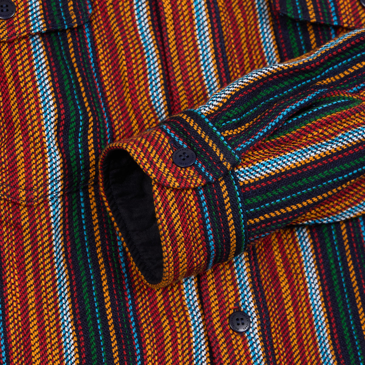 Samurai Striped Colored Overshirt