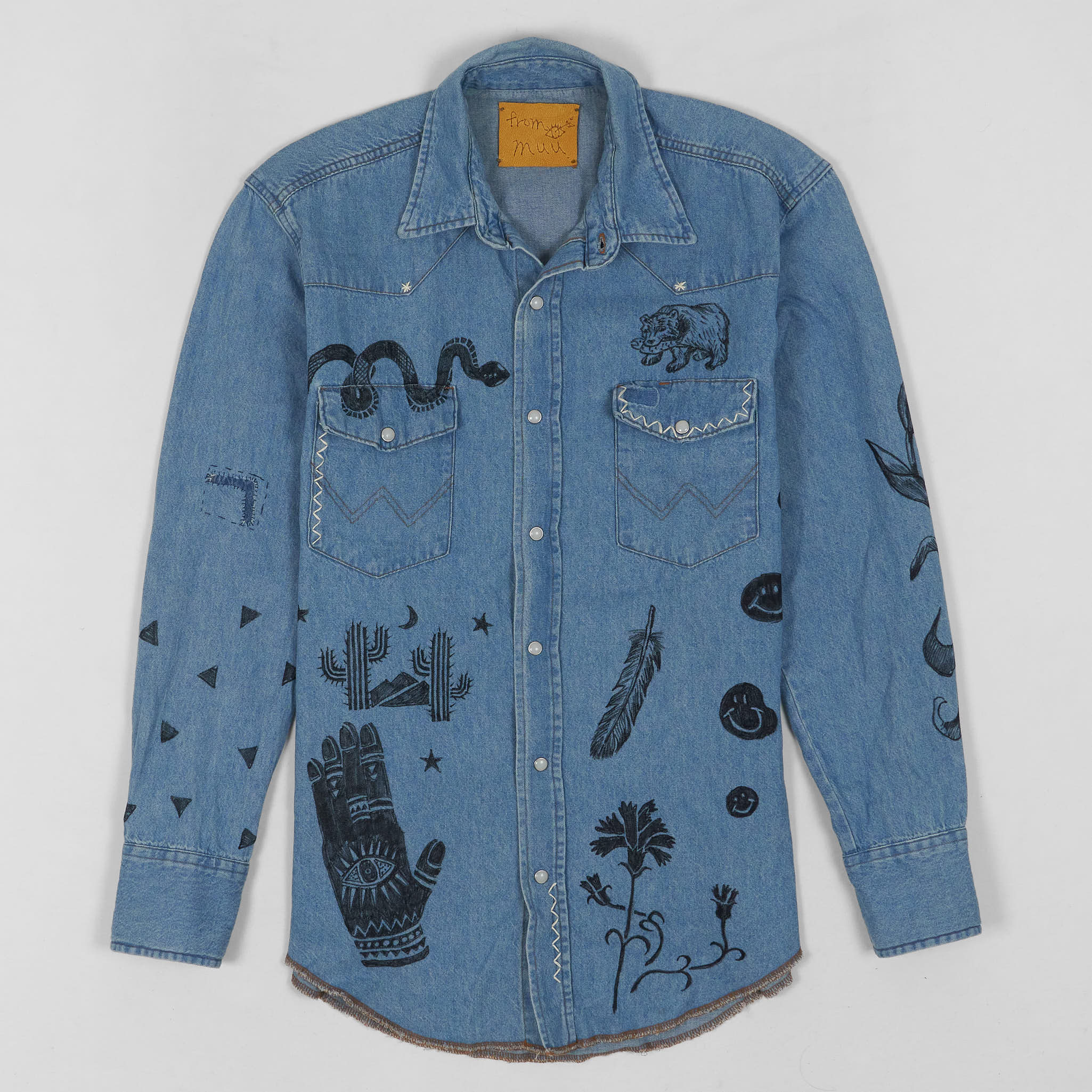 From Muu Denim Shirt - DeeCee style From Muu Denim Shirt - DeeCee style