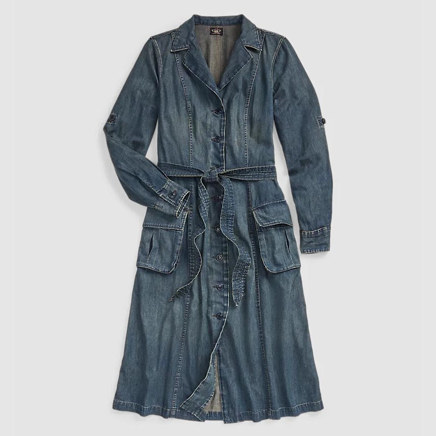 Double RL Ladies Indigo Denim Dress