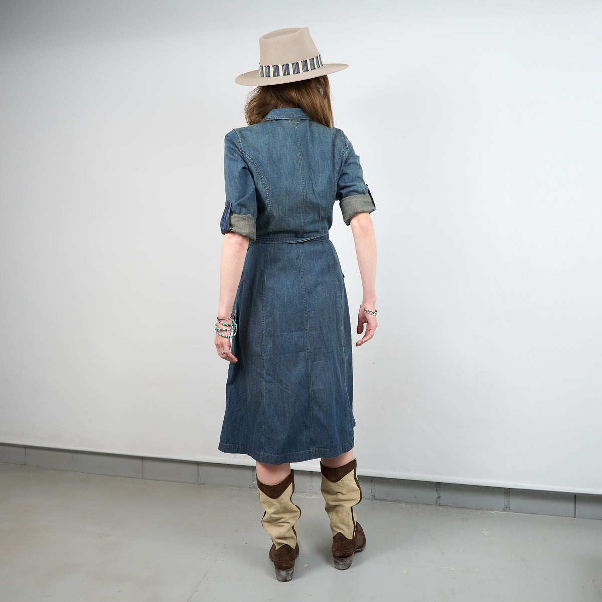 Double RL Ladies Indigo Denim Dress