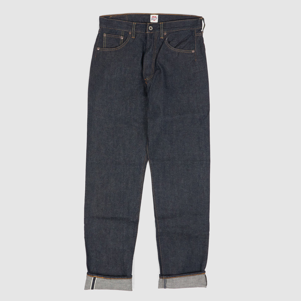 Allevol 5-Pocket Straight Leg Selvage 5 Pocket Jeans