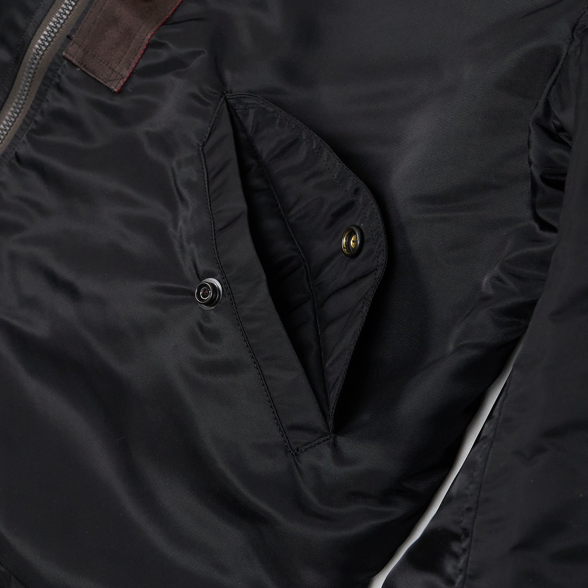 Buzz Rickson's x William Gibson L-2B Black Flight Jacket - DeeCee