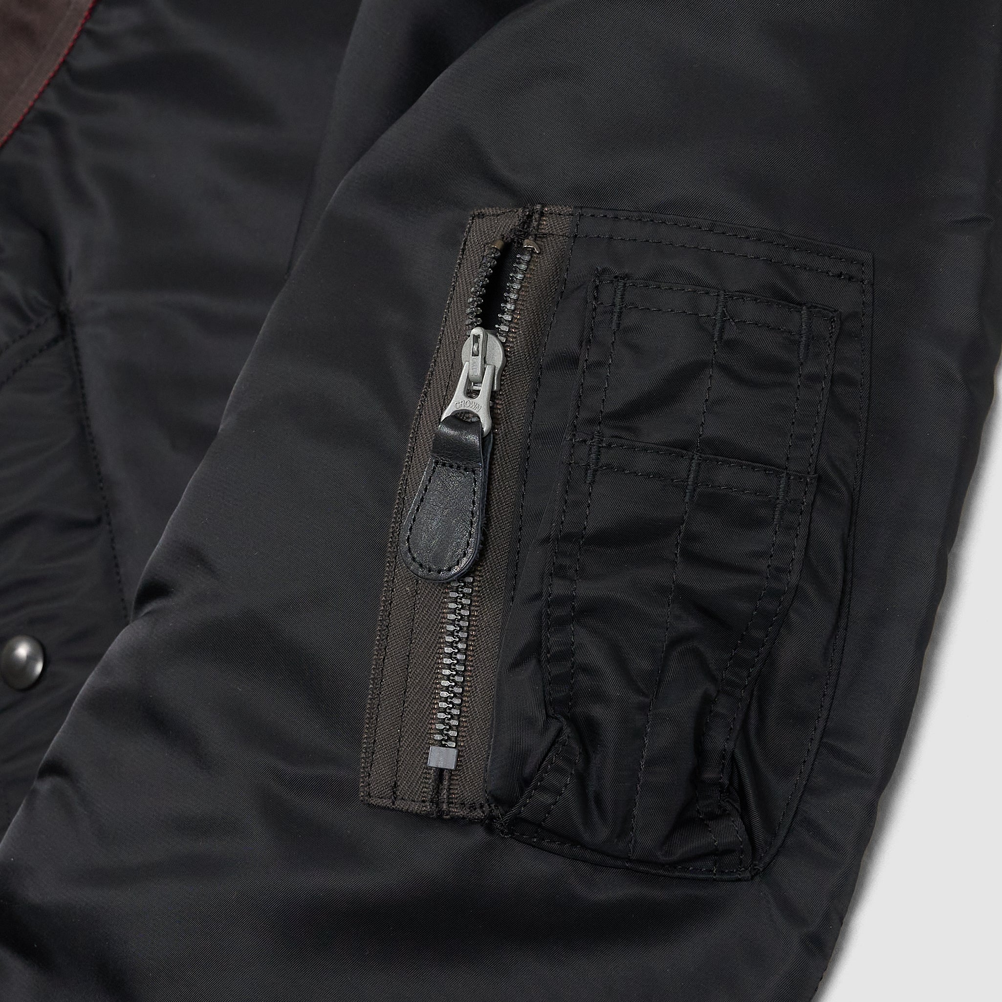 Buzz Rickson's x William Gibson L-2B Black Flight Jacket - DeeCee
