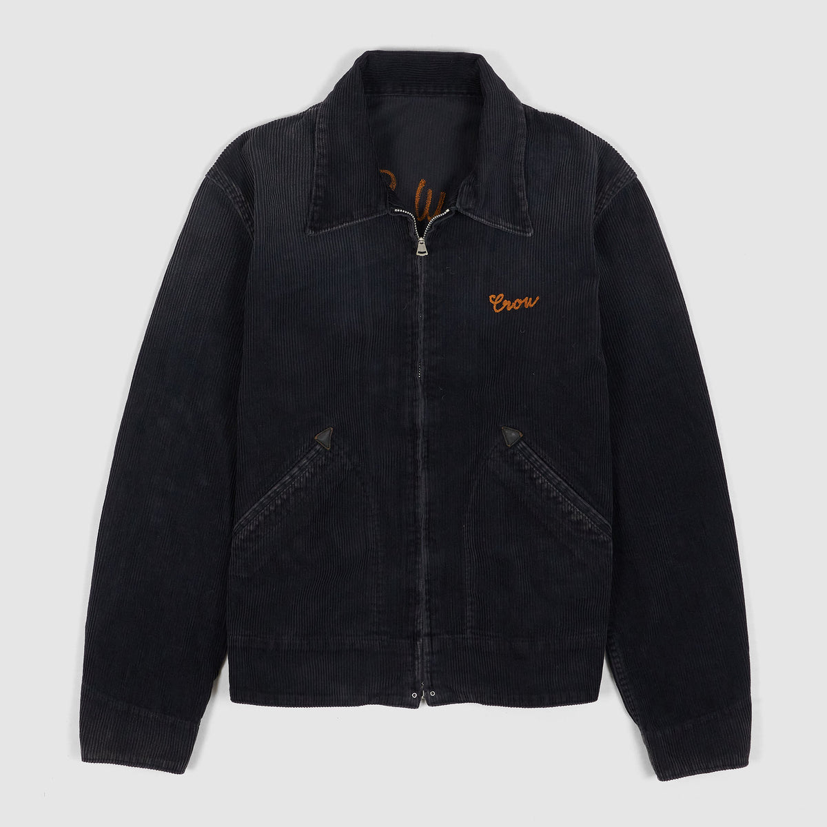 Old Crow Speed Shop by Glad Hand &amp; Co Racing Cord Club Sports Jacket