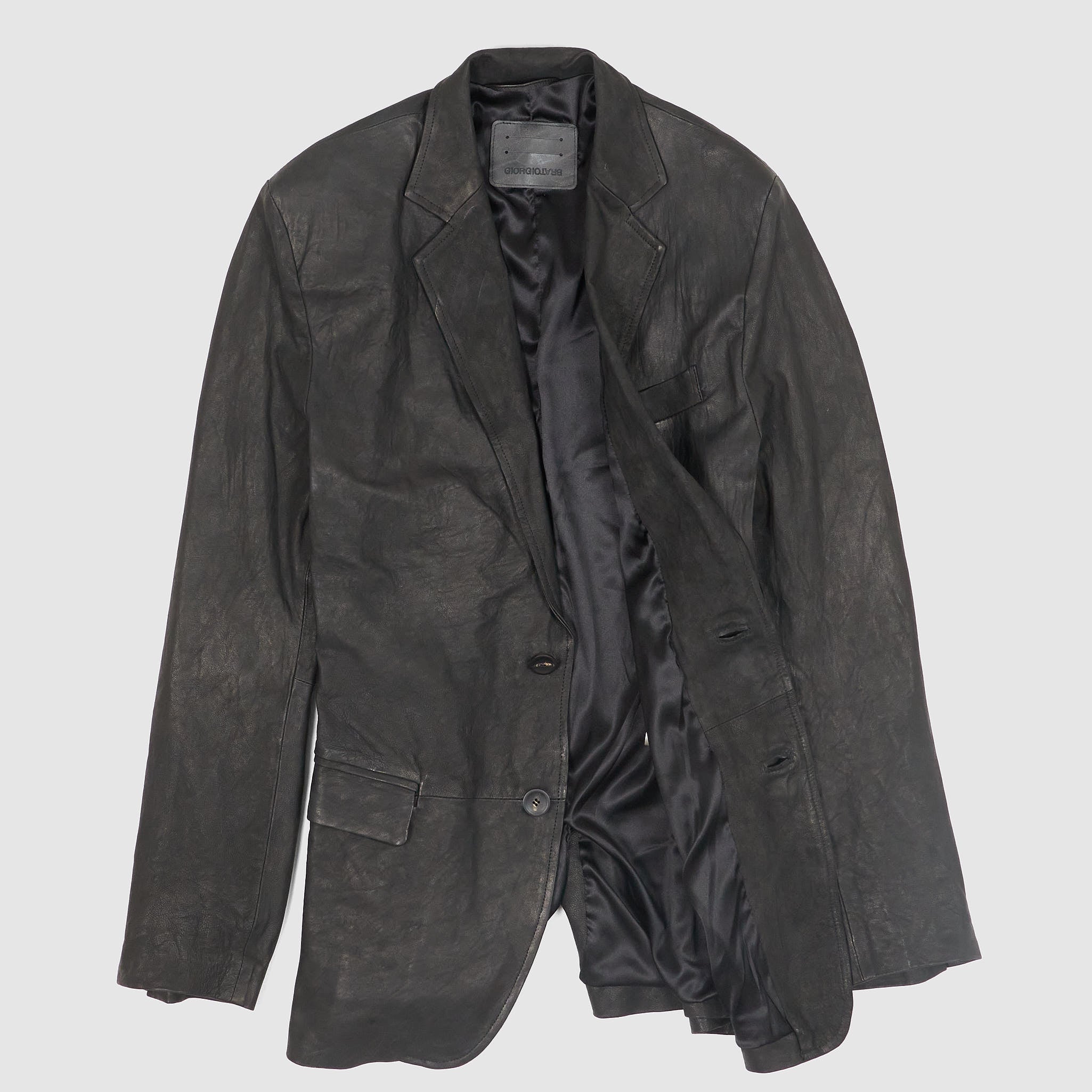 Leather Blazer - Blauer - DeeCee style