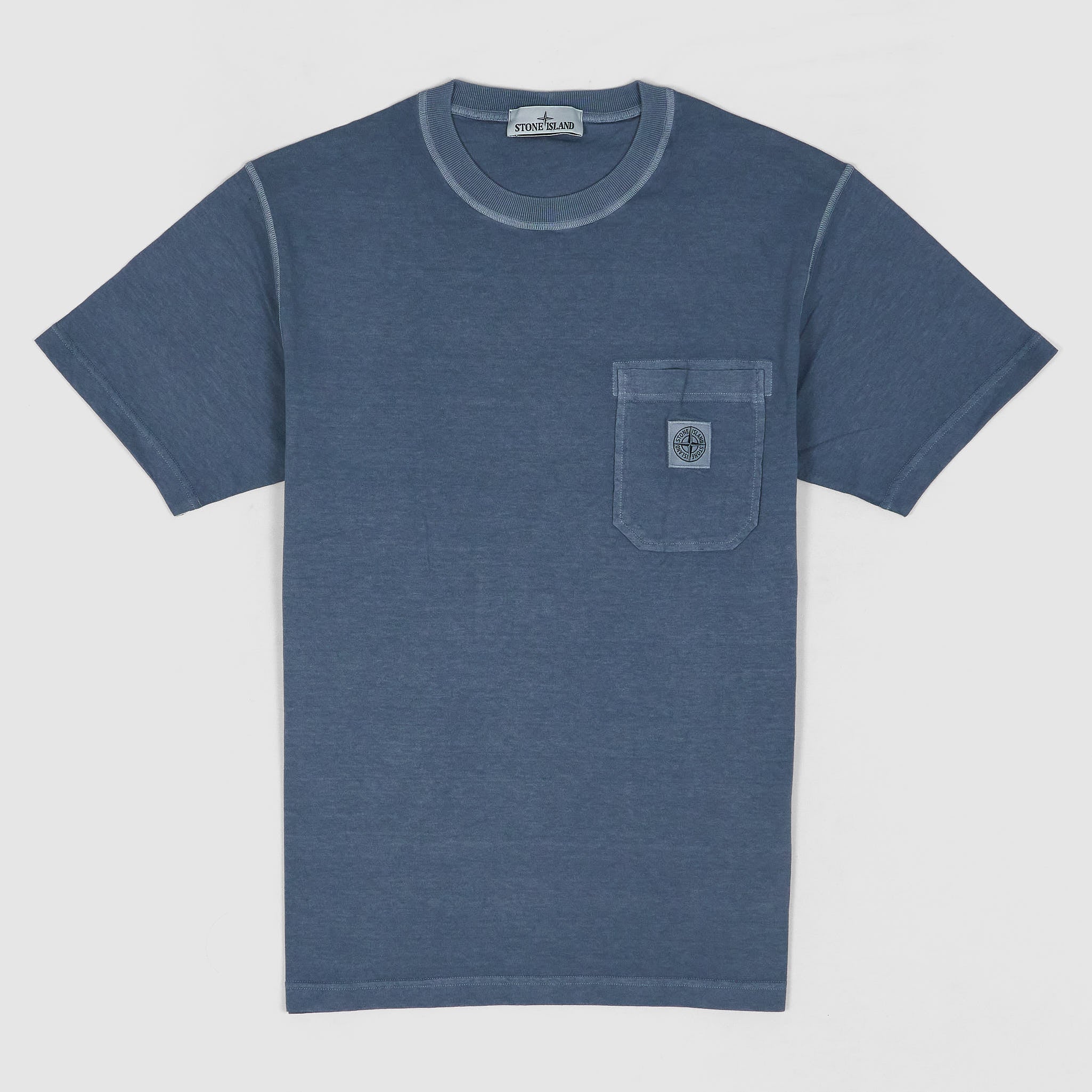 Stone Island Short Sleeve Pocket Front T-Shirt - DeeCee style