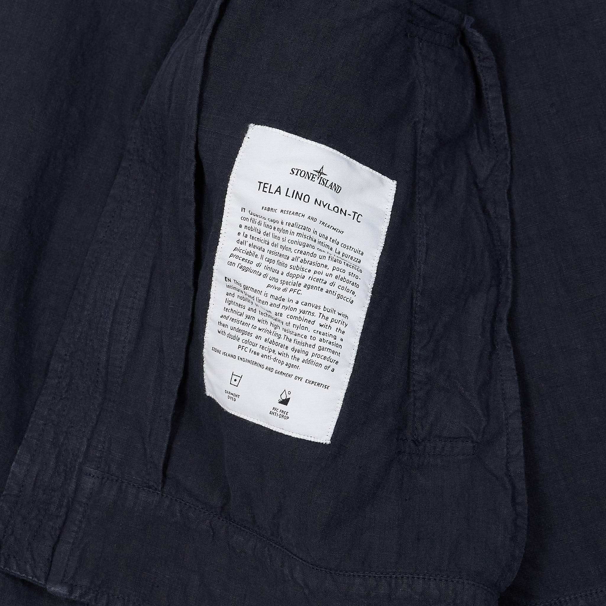 Stone Island Lino Nylon TC Jacket DeeCee style