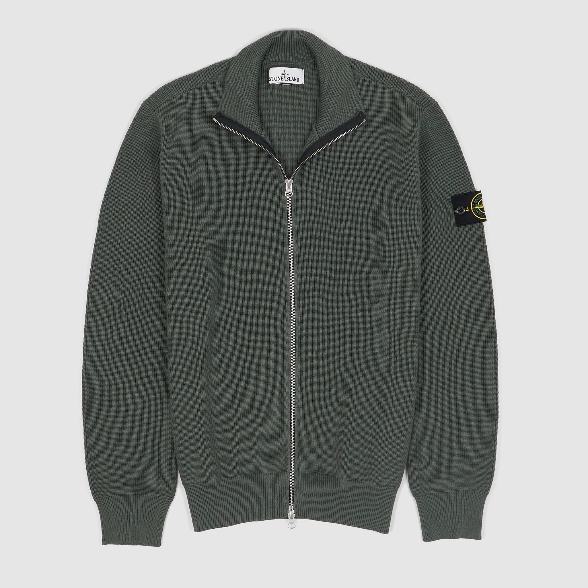 Stone Island Full Zip Collar Cardigan - DeeCee style