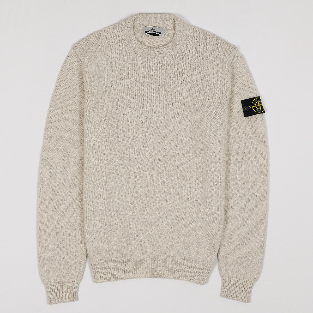 Stone Island Knitted Cotton Linen Pullover