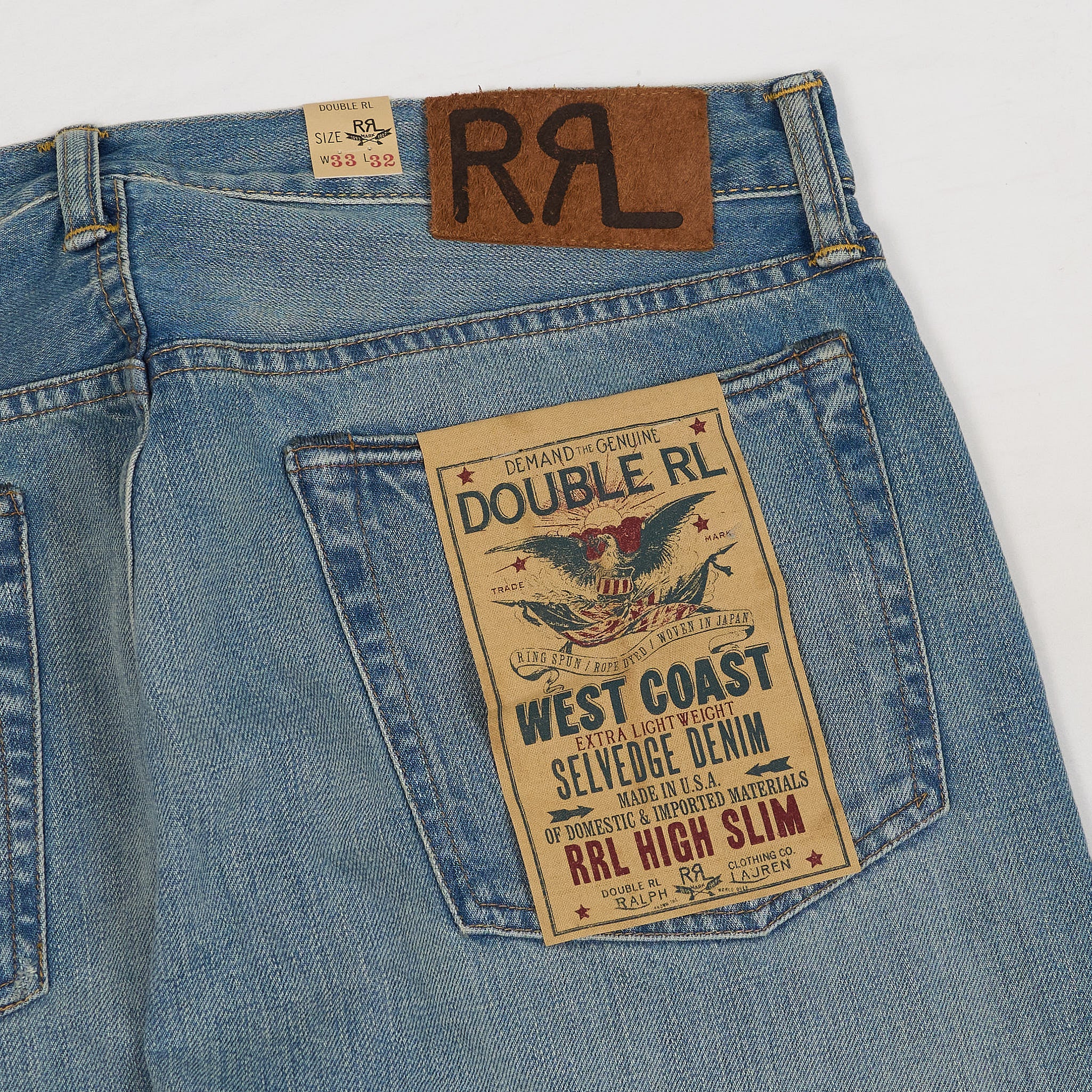 Double RL High Slim East West Jeans DeeCee style