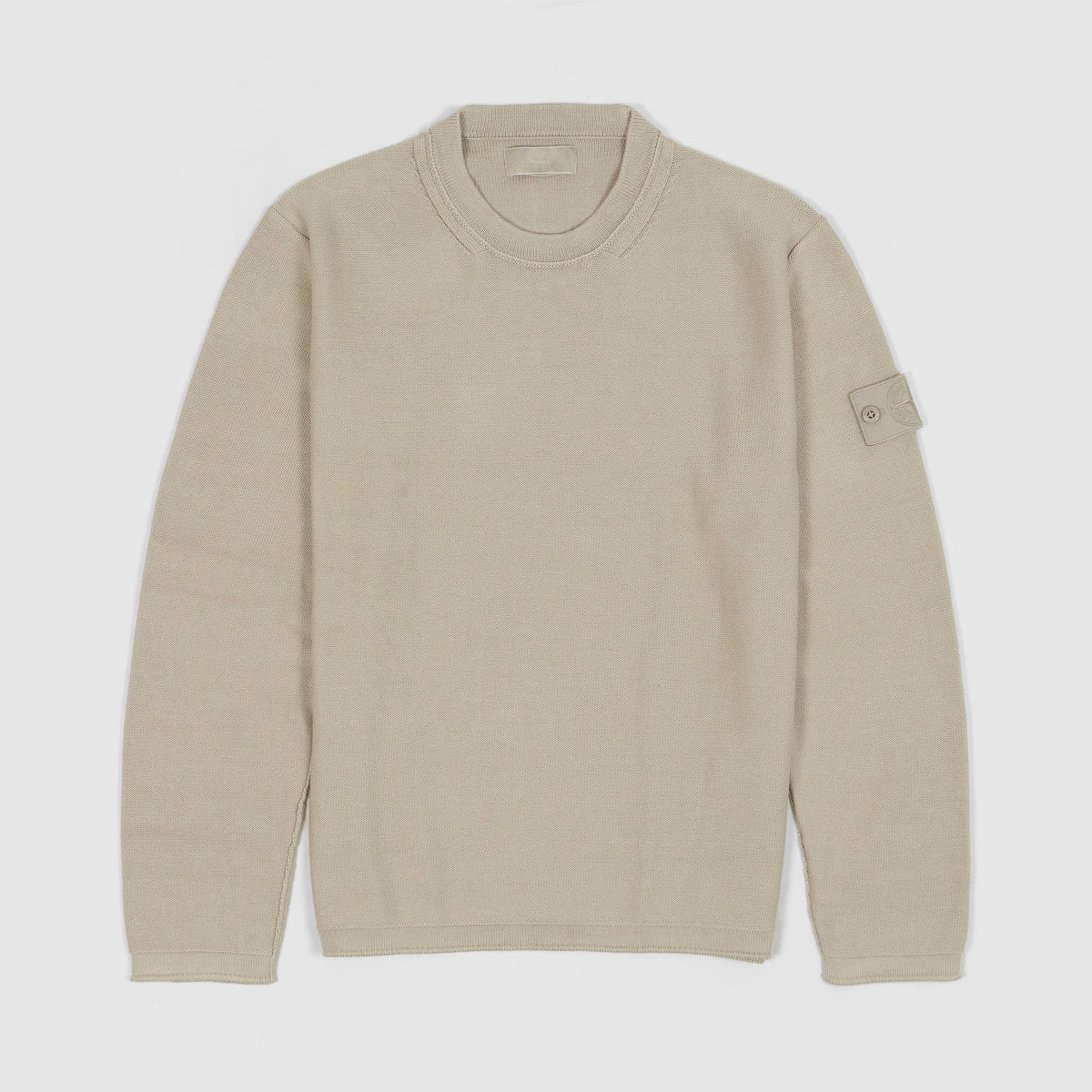 Stone Island Ghost Piece Knitted Lightweight Crew Neck Pullover