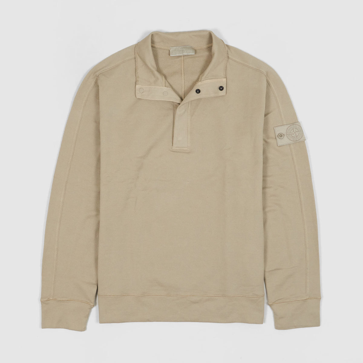 Stone Island Ghost Piece Knitted Lightweight Cotton Pullover